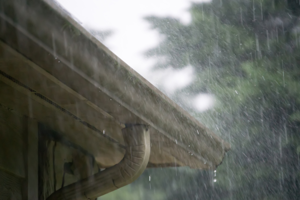 Heavy,Rain,Pouring,Down,From,Passing,Storm